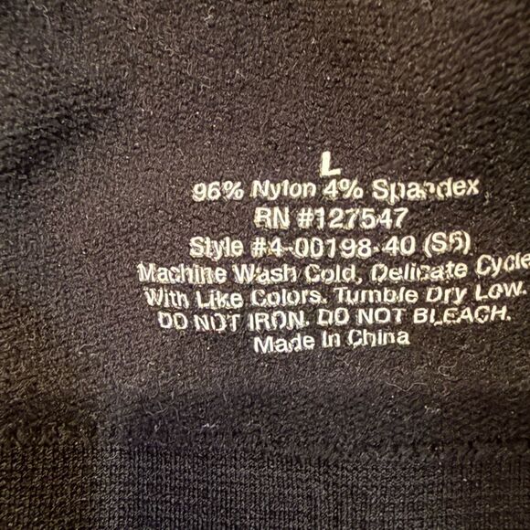 Black Women's sports Bra size L - Picture 4 of 4